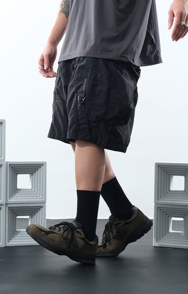 SS22 /07 S-063 V-shape Shorts (Black) – OCTO GAMBOL