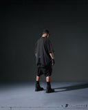 S24  / 08 —  O-02  Double Splicing Tornado Kimono (Black)