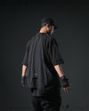 S24  / 08 —  O-02  Double Splicing Tornado Kimono (Black)