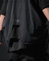 S24  / 08 —  O-02  Double Splicing Tornado Kimono (Black)