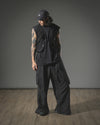 S24 / 17 — P -03  Vertical Sukkiri Pants (Black)