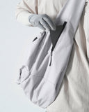 Capsule 03 / CSA-002  Split Shoulder Bag (Light Grey)