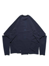 PRE - SEASON  — PT23-011 Detachable Sleeves T-shirt  (Navy)