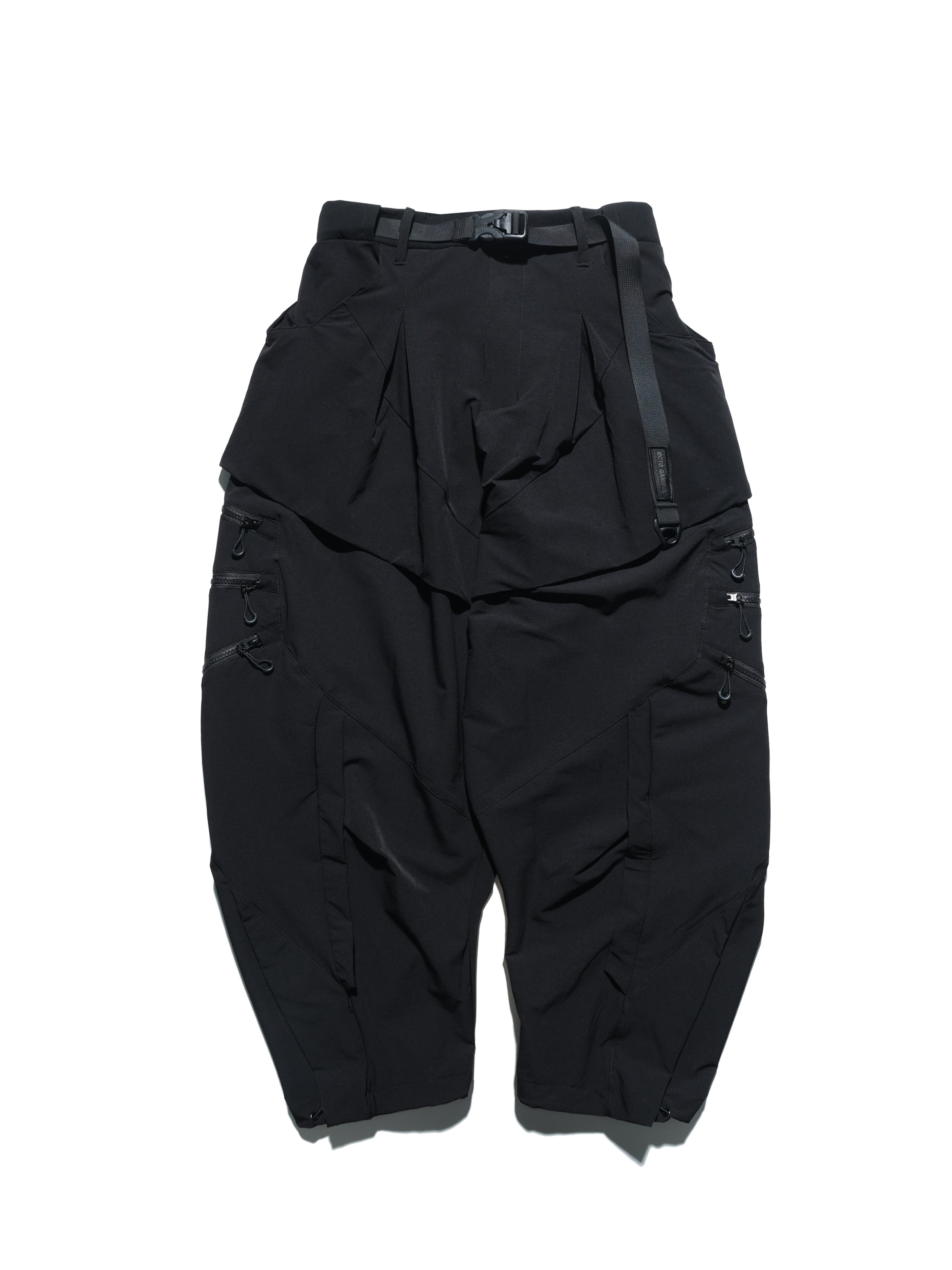 AW23 / 02 — P23-130 Trapezoidal V-Shape Visor Arc Wide Pants