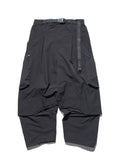 P.R.E /S24-PS-P1  Linear Vertical Sukkiri Pants(Black)