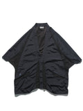 S24  / 08 —  O-02  Double Splicing Tornado Kimono (Black)