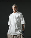 S24  / 12 —  T-04  Trapezoid Sukkiri T-shirt  (White)