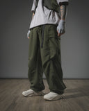 S24 / 17 — P -03  Vertical Sukkiri Pants (Forest Green)