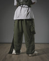 S24 / 17 — P -03  Vertical Sukkiri Pants (Forest Green)