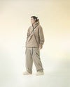 A24-H-02 Diagon Mighty Form Hoodies (Khaki)