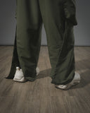 S24 / 17 — P -03  Vertical Sukkiri Pants (Forest Green)