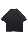 S24  / 12 —  T-04  Trapezoid Sukkiri T-shirt  (Black)