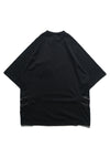 S24  / C-03-T1   Crescent Oversized T-shirt  (Black)