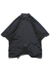 S24  / 08 —  O-02  Double Splicing Tornado Kimono (Black)