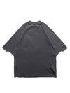 S24  / 12 —  T-04  Trapezoid Sukkiri T-shirt  (Grey)