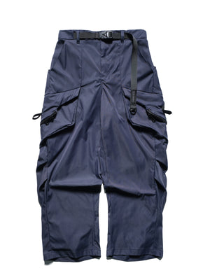 A24-P-02 Trapezoid Magnetic Arc Wide Pants (Anchor Navy)