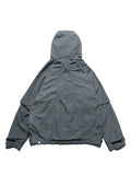 A24-OI-J OCTO X IONISM Ream Windbreaker (Washed Grey)