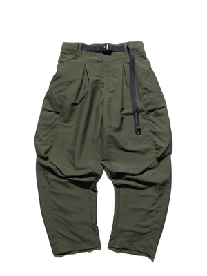 S24 / 17 — P -03  Vertical Sukkiri Pants (Forest Green)