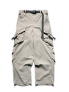 A24-P-02 Trapezoid Magnetic Arc Wide Pants (Wood Khaki)