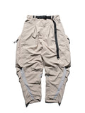 S24 / 13 — P -02  Tornado Arc Wide Pants (Smoke Grey)