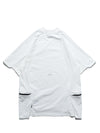 S24  / 06 —  T-02  Double Splicing Tornado T-shirt  (White)