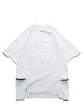 S24  / 06 —  T-02  Double Splicing Tornado T-shirt  (White)