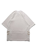 S24  / C-03-T1   Crescent Oversized T-shirt  (Stone Khaki)