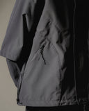 A24-CS-02-J1 Aura Curved Layered Jacket (Black)