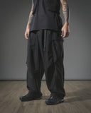 S24 / 17 — P -03  Vertical Sukkiri Pants (Black)