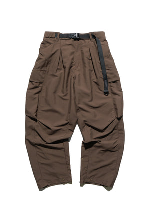 S24 / 17 — P -03  Vertical Sukkiri Pants (Brown)