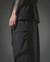 S24 / 17 — P -03  Vertical Sukkiri Pants (Black)