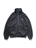 A24-CS-02-H Aura Curved Pullover (Black)