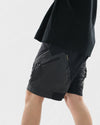 S24 / C-02-S  ROAM Curved Shorts (Black)