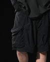 S24 / C-03-S  Crescent Multi-pocket Shorts (Black)