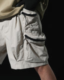 S24 / C-03-S  Crescent Multi-pocket Shorts (Smoke Grey)