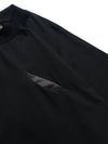 S24  / C-03-T1   Crescent Oversized T-shirt  (Black)