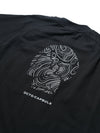 S24  / C-02-T1   ROAM Logo Oversized T-shirt  (Black)