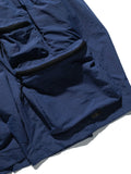 S24 / C-03-S  Crescent Multi-pocket Shorts (Aegean Blue)