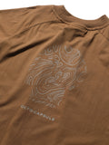 S24  / C-02-T1   ROAM Logo Oversized T-shirt  (Brown)