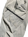 A24-P-02 Trapezoid Magnetic Arc Wide Pants (Wood Khaki)