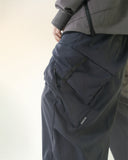 A24-P-02 Trapezoid Magnetic Arc Wide Pants (Anchor Navy)