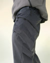 A24-P-02 Trapezoid Magnetic Arc Wide Pants (Anchor Navy)