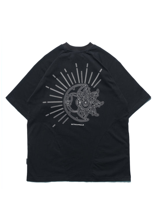 Capsule 01 / CST-115 Shadow and Light T-shirt (Black) – OCTO GAMBOL