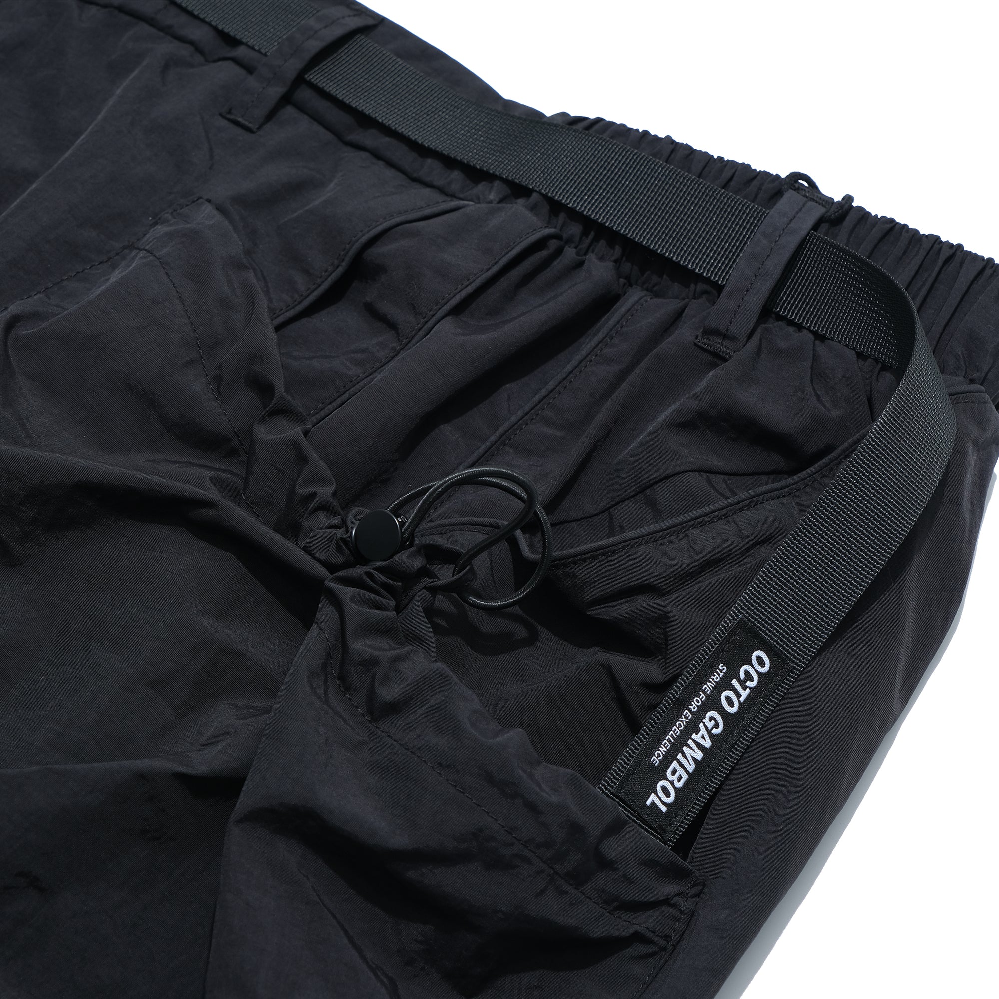 Pre-season LP-114 Drawstring Pocket Pants (Black) – OCTO GAMBOL